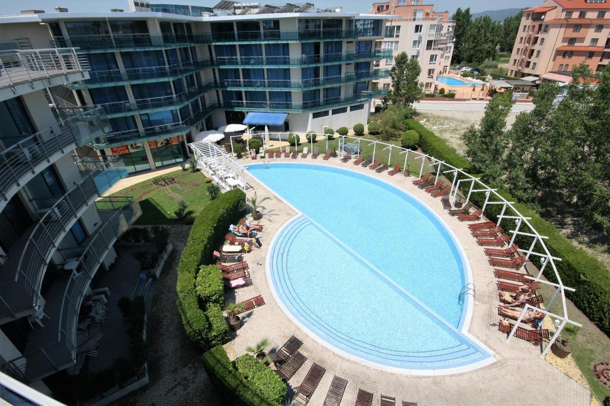 Riviera Blue Hotel Slăntjev Brjag Exteriör bild